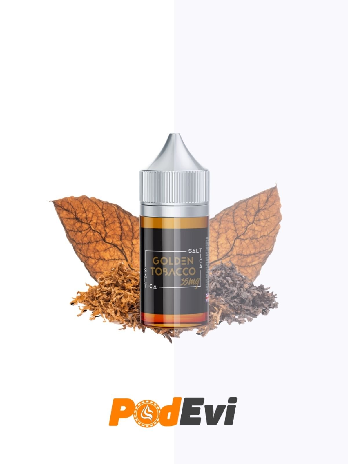 Saltica Golden Tobacco Salt Likit Sipariş Ver - PodEvi