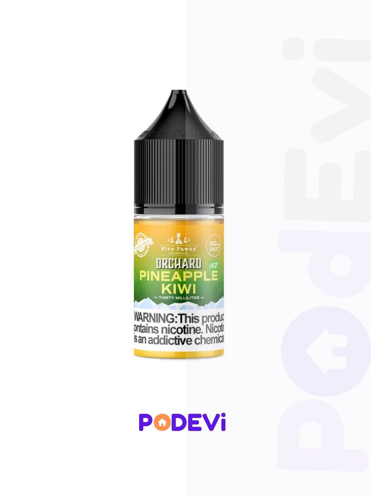 Five Pawns Pineapple Kiwi Salt Likit 30ML - Podevi
